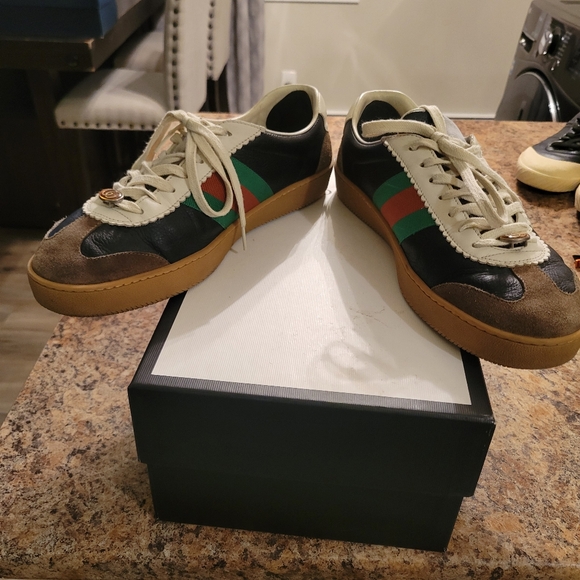 Gucci leather sneakers - Picture 8 of 8